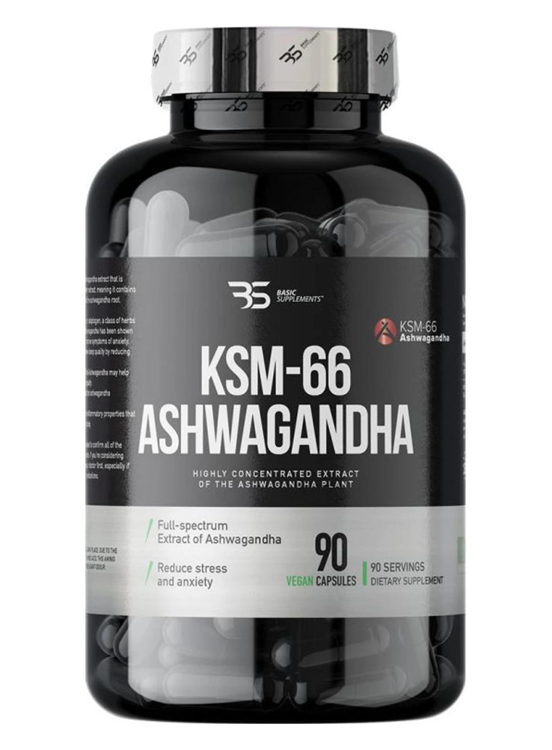 ASHWAGANDHA KSM-66® 90 KAPSULA